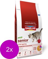 Smolke Cat Senior - Kattenvoer - 2 x 4 kg