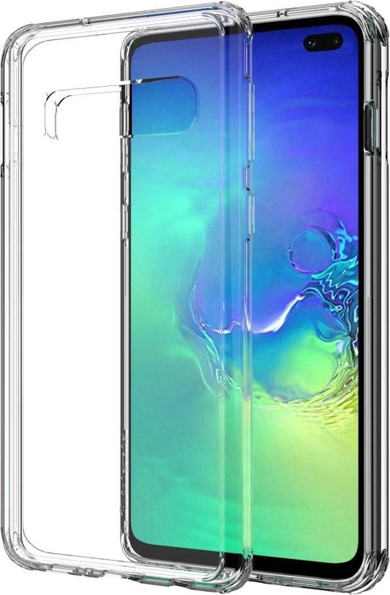 Samsung Galaxy S10 Plus Anti-Shock Hoesje Transparant
