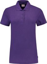 Tricorp  Poloshirt Slim Fit Dames 201006 Paars - Maat 3XL