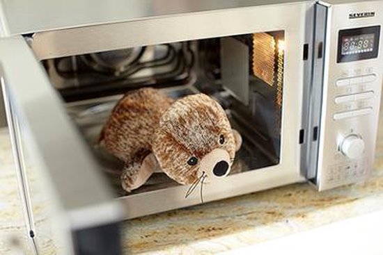 Pittenzak Warmies magnetronknuffel zeehond warmte knuffel — afbeelding 2