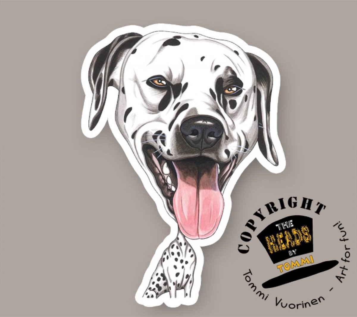 Magneet Hond Dalmatier