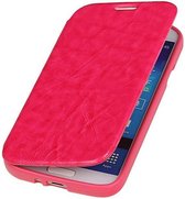 Easy Booktype hoesje Geschikt voor Samsung Galaxy S5 mini G800F Roze