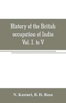 History of the British occupation of India