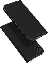 Luxe zwart agenda wallet hoesje Samsung Galaxy A10