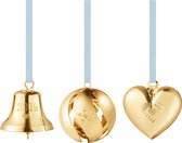 Georg Jensen Seasonal Christmas Collection 2019 Gift Set - Bel, Bal en Hart - Messing - Goud