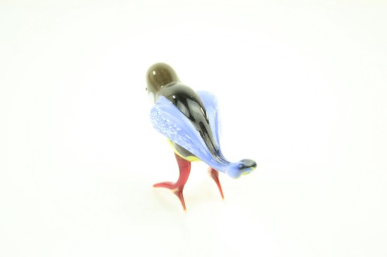 H&D Geblaas glas vogel figuur briefgewicht, gele tafeldecoratie ornament H&D Geblaas glas vogel figuur briefgewicht, gele tafeldecoratie ornament