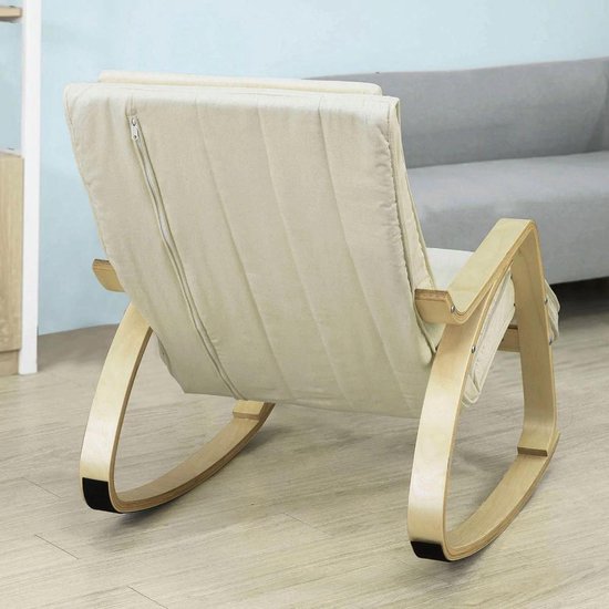 Relax fauteuil Goedkope stoel - Relax schommelstoel - Relaxfauteuil met... | bol.com