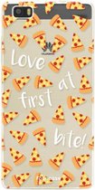 Huawei P8 Lite 2016 hoesje TPU Soft Case - Back Cover -Pizza