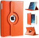 IPADAIR/AIR2/NEW IPAD 2017/2018 DRAAIBAAR ORANJE + stylus pen