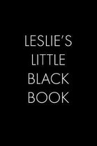 Leslie's Little Black Book