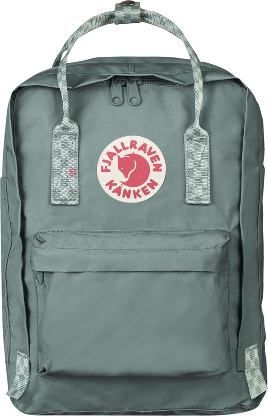 Fjallraven Kanken Laptoprugzak 13 inch Frost Green / Chess Pattern