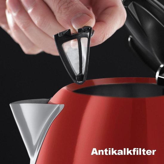 Russell Hobbs Colours Plus+ 20412-70  - 1.7L Waterkoker - Rood
