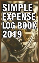 Simple Expense Log Book 2019