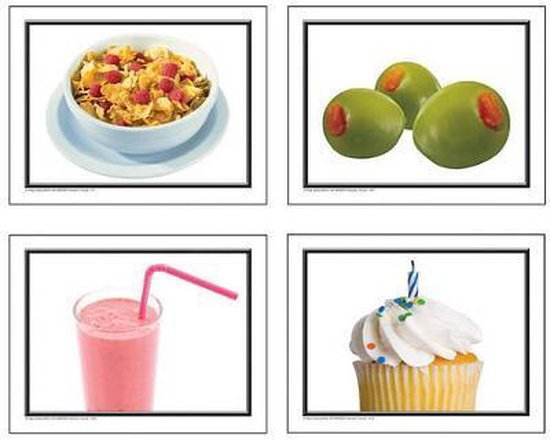 Thumbnail van een extra afbeelding van het spel Nouns: More Food Learning Cards