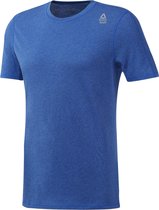 Reebok Rcf Perf Blend Sportshirt Heren - Crushed Cobalt Mel