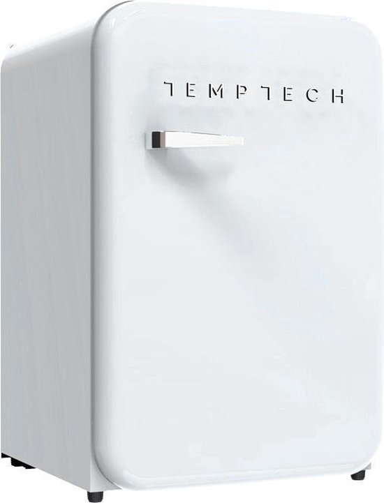 Temptech retro koelkast - 115 liter A+ - Wit | bol.com