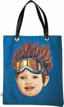 Toetie & Zo Bag Shopper Baby Cool 2, shopper, sac à main, sac shopping, sac de plage, bleu, turquoise