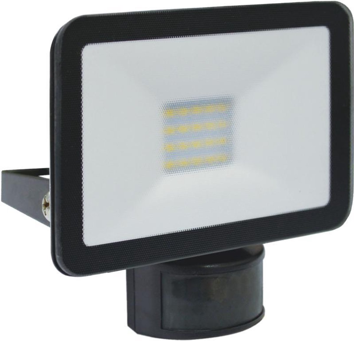 ELRO LF5010P LED Buitenlamp met Bewegingssensor Slim Design - 10W / 900lm - Zwart - ELRO