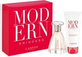 MODERNE PRINSESPARTIJ door Lanvin . Deze parfumdoos bevat:   · MODERNE PRINSES Eau de Parfum 60 ml vaporizer   · MODERNE PRINSES 100 ml Body Lotion