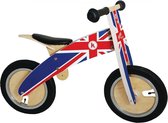 Kiddimoto Houten Loopfiets Union Jack