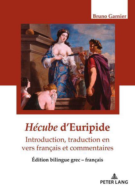 Hécube d'Euripide, traduction en vers - cover