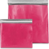Plastic verzendzakken - Roze - 50 x 46 cm (L) - 100 micron (kleding - webshop) - 20 stuks