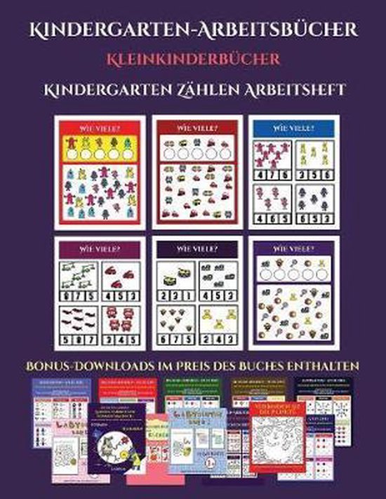 Kleinkinderb cher (Z hlen lernen f r Vorschulkinder) - cover