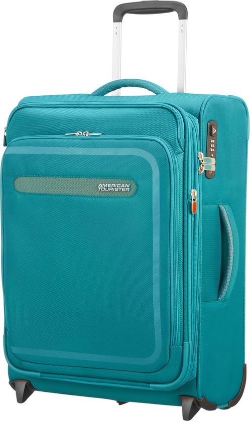 American Tourister Airbeat Upright Reiskoffer (Handbagage) - 48 liter - Sky  Blue | bol.com