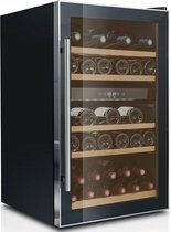 Caviss C240CBE4 wijnkoelkast - 40 fles(sen) - Zwart