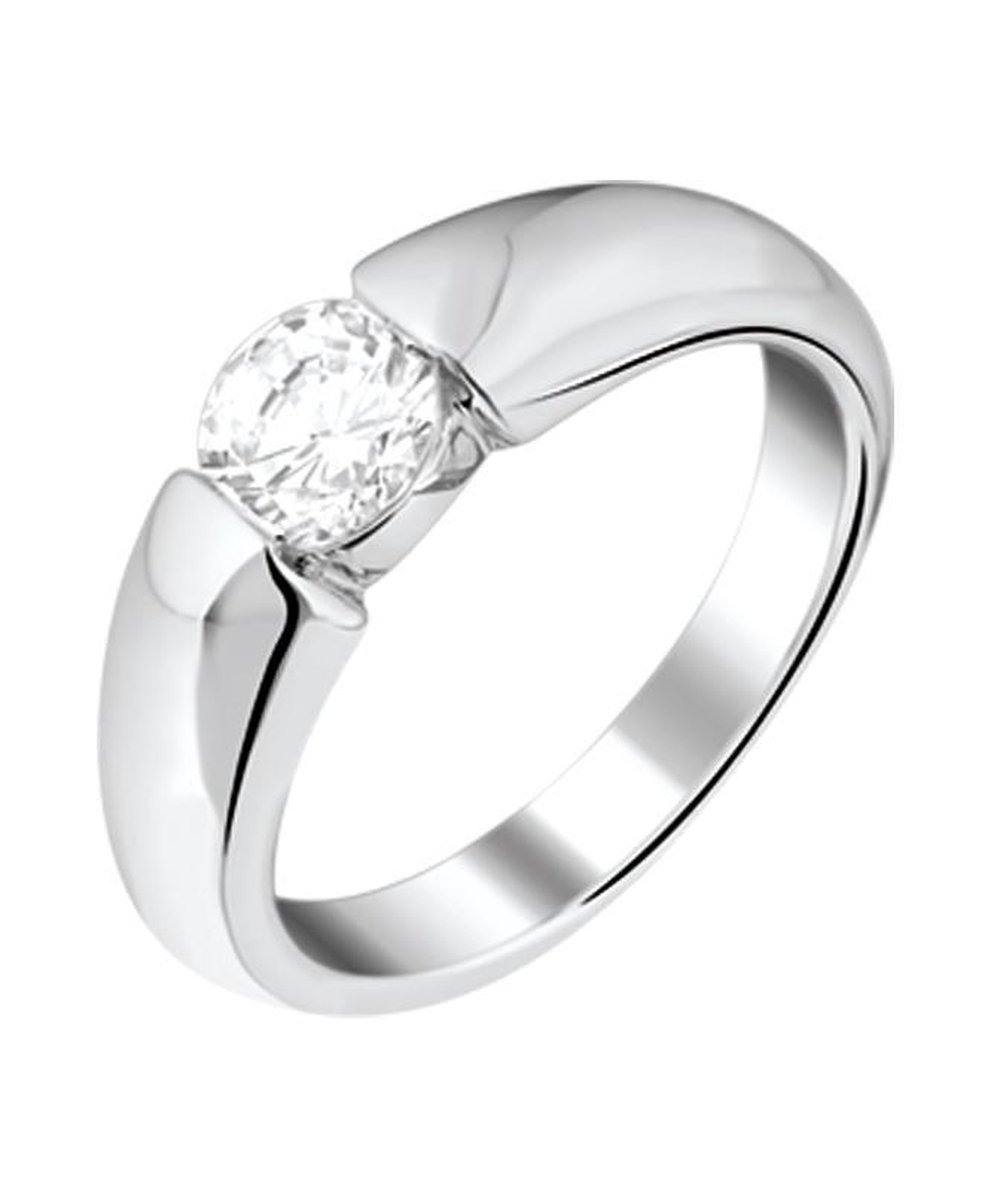 The Jewelry Collection Ring Zirkonia - Zilver | bol