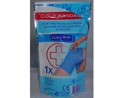 Cold Bandage - 3,2m x10cm - Eenmalig - 2 stuks