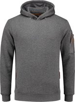 Tricorp Sweater Premium Capuchon  304001 Grijs  - Maat XS
