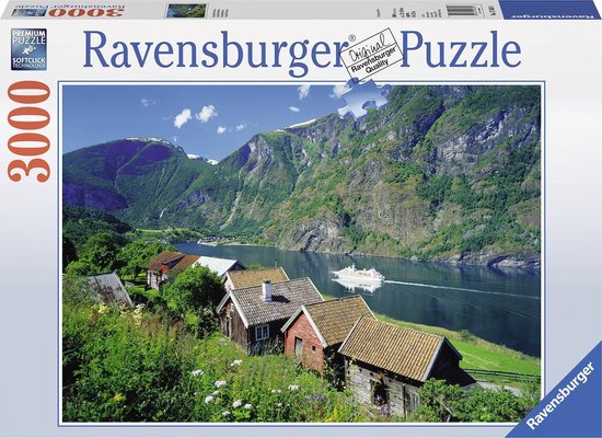 wapen Peregrination Concurreren Ravensburger puzzel Sognefjord, Noorwegen - Puzzel van 3000 stukjes |  bol.com