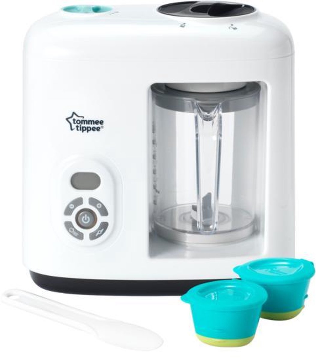 Tommee Tippee Quick Cook Machine à aliments pour bébé Blanc