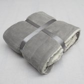 iSleep Plaid - Knuffeldeken - 150x200 cm - Grijs