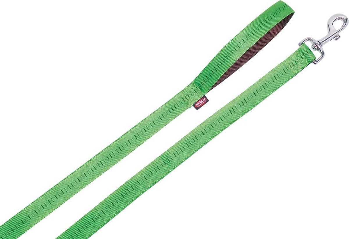 Nobby lijn soft grip groen - 120 x 1,5 cm