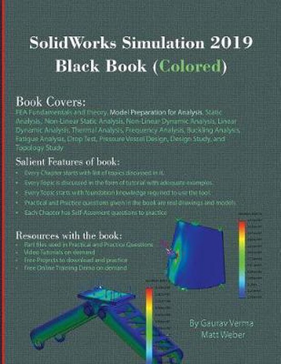 SolidWorks Simulation 2019 Black Book (Colored) - cover