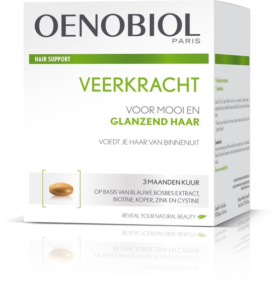 Oenobiol Paris Hair Support Veerkracht 180 capsules