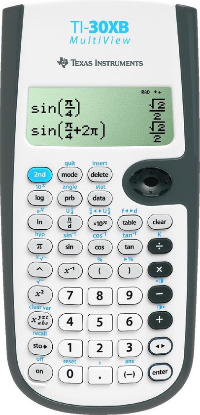 Texas Instruments TI-30XB Multiview - Wetenschappelijke rekenmachine