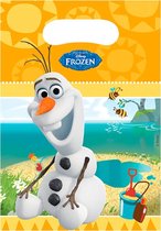 Olaf Frozen Uitdeelzakjes - 6 stuks