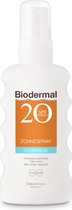 Bol.com Biodermal Zonnebrand – Hydraplus zonnespray – Zonnebrand spray met SPF 20 - 175ml aanbieding