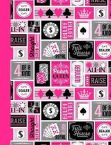 Pink Patchwork Poker Phrases