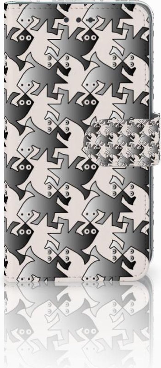 Apple iPhone Xr Telefoonhoesje met Pasjes Salamander Grey