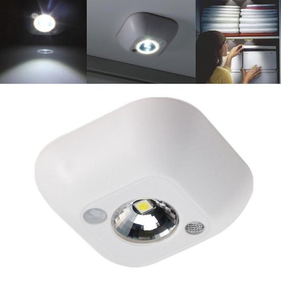 Verblinding milieu ga verder Nachtlamp - Nachtlampje - Sensor Lamp Binnen - Bewegingssensor - 5 stuks |  bol.com