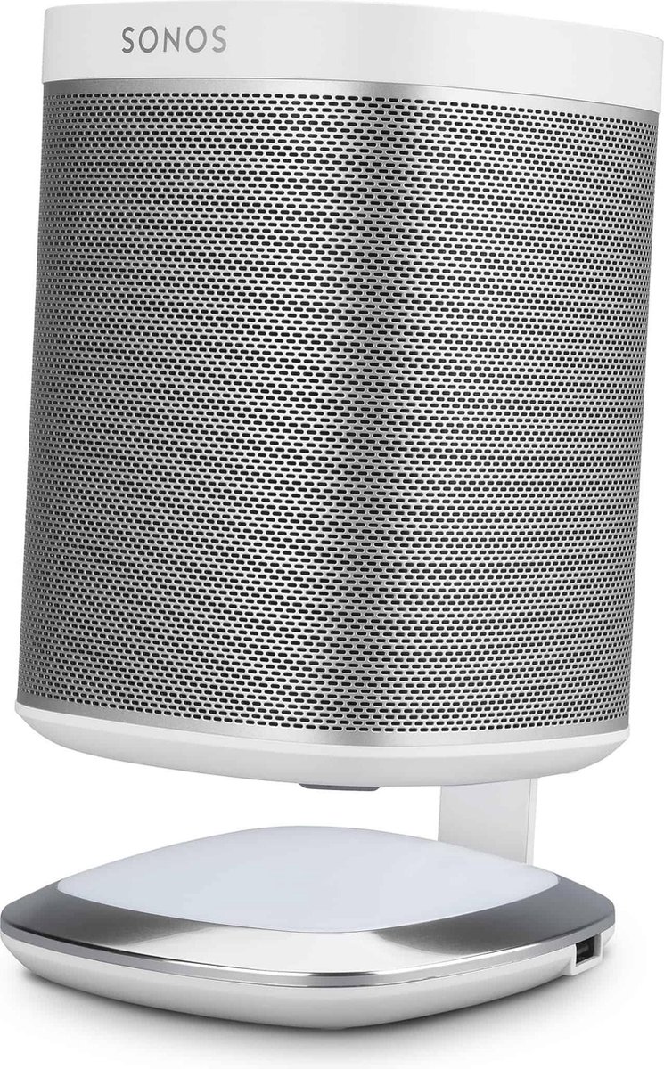 Flexson Sonos Play:1 tafelstandaard met verlichting wit