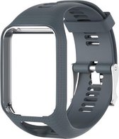 ZPC Cgear Siliconen bandje - TomTom Runner/Spark modellen - Grijs