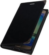 Samsung Galaxy A7 - Zwart TPU Map Bookstyle Cover - Book Case Wallet Cover Beschermhoes