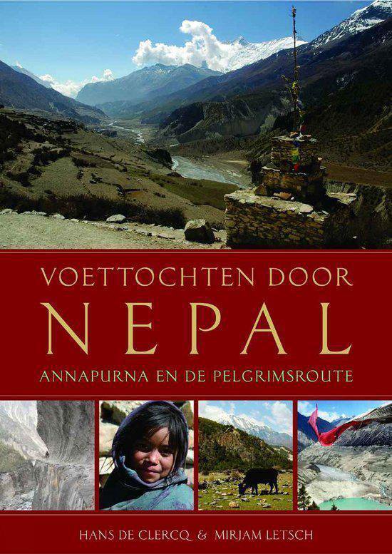 Cover van het boek 'Voettochten door nepal'