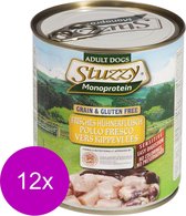 Stuzzy Dog Monoprotein Adult 800 g - Nourriture pour chiens - 12 x Kip