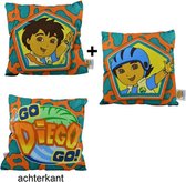 Go Diego Go sierkussen - kussen | PROMOPACK set van 2 stuks